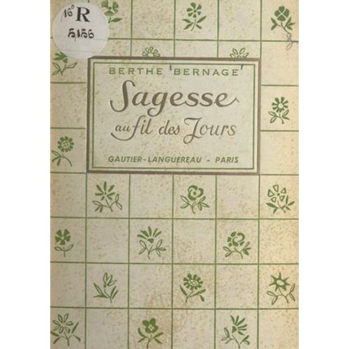 Sagesse Au Fil Des Jours