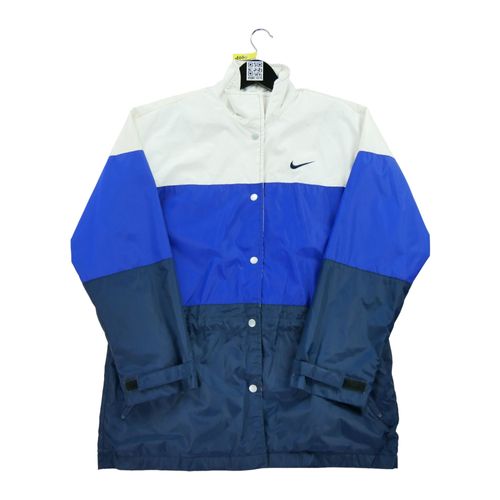 Reconditionné - Coupe-Vent Homme Vintage Y2k 90s Bleu - Taille S - Homme - Bleu