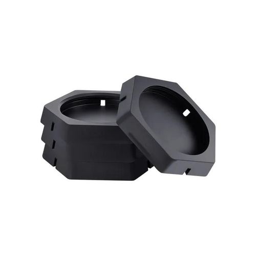 Patins de Cric de Caravane-VEVOR-4PCs- Patin pour Vérin Stabilisateur de Caravane Charge 2,3 T Chacun-pour Pieds de Cric Ronds