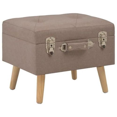 Vidaxl Tabouret De Rangement Siège Pouf Coffre De Rangemen Boîte De Stockage Repose-Pied Salon Chambre À Coucher Intérieure 247519
