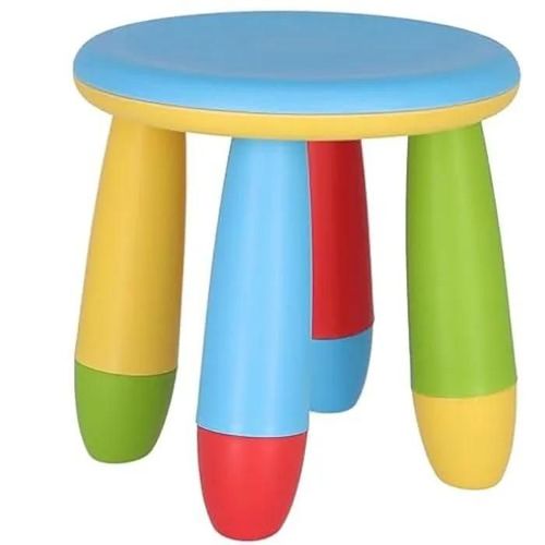 Tabouret Pour Enfant - Mueblear - Modèle 90055 - Plastique - Bleu - 20 X 15 X 26 Cm