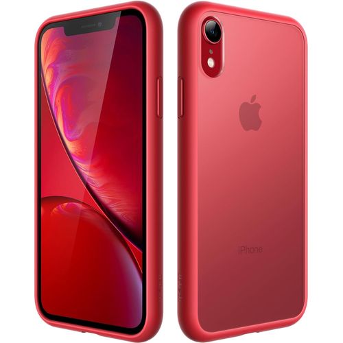 Coque Mat Pour Iphone Xr 6,1 Pouces, Protection Antichoc Qualité Militaire, Étui Housse Arrière Translucide Givrée, Anti-Empr[J1758]