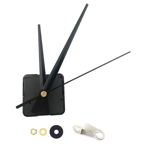 Kit de mouvement d'horloge à quartz à monter soi-même : fonctionnement à piles, mécanisme silencieux, minutage précis, installation facile