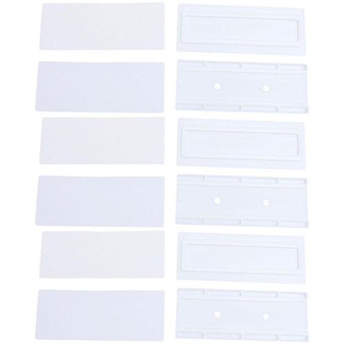 paires de supports multiprises muraux ¿ Organiseur de câbles pour la maison, le bureau et plus encore ¿ Installation facile, matériau PP durable