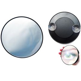 Miroir De Maquillage Grossissant X5 Avec Ventouses Puissantes - Portable Et Compact Pour Les Voyages Et La Maison 