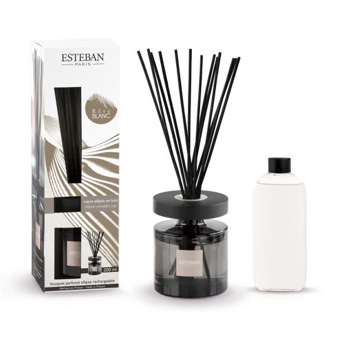 Diffuseur de parfum Ellipse Reve Blanc 200ml - Esteban Paris