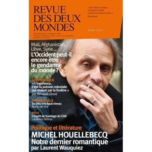 Revue Des Deux Mondes Mars 2022