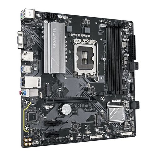 GIGABYTE B760M D3HP Scheda Madre - CPU Intel Core di 14ª Generazione, VRM 4+1+1 fasi, fino a 5600 MHz DDR5, 2xPCIe 4.0 M.2, LAN GbE, USB 3.2 Gen 1