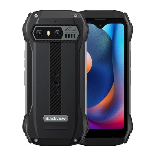 Blackview N6000 SE téléphone portable robuste écran Mini 4.3 MTK Octa Core 12 Go (4 + 8) 128 Go Noir