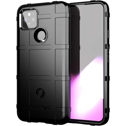 Coque Pour Google Pixel 5 Xl. Conception De Manchon En Silicone Souple Et Mince, Antichoc Et Durable, Coque Etui Pour Google Pixel 5 Xl. Noir