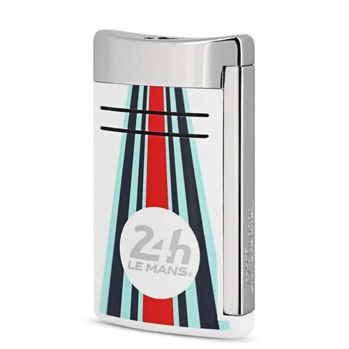 briquet dupont le mans blanc chromé maxijet