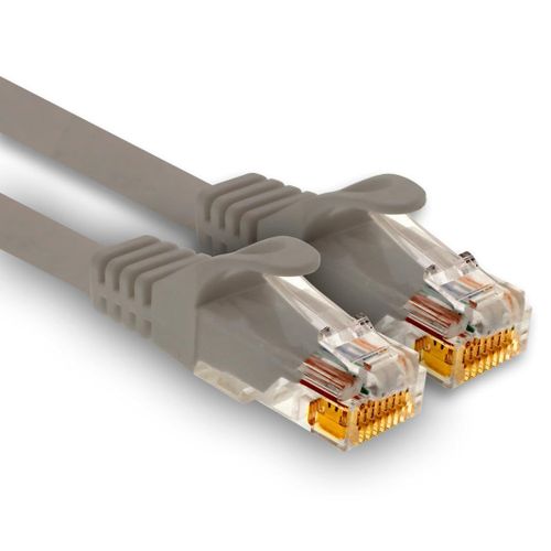 Câble Ethernet Cat7 3m - Jaune - Pour TV connectée/PC/console - Haute perfo ce - JACK DANIELS