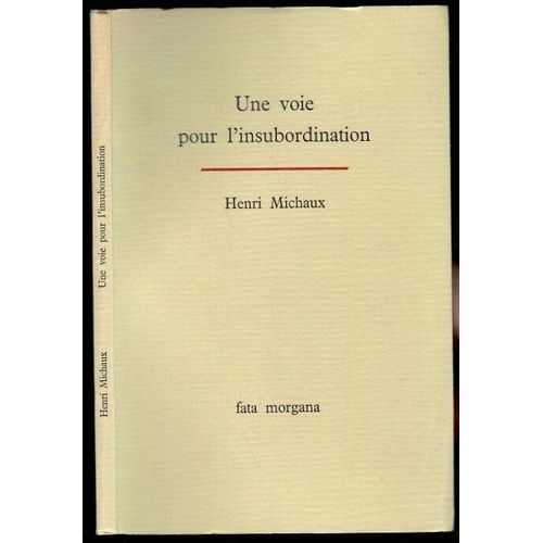 Une Voie Pour L'Insubordination