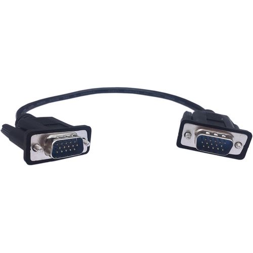 Câble Adaptateur Vga Svga 15 Broches Hd15 Mâle Vers Mâle Pour Pc, Ordinateur Portable, Tv[CAB4192446]