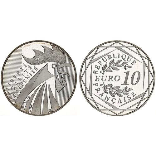 Pièce 10 Euros Coq 2014