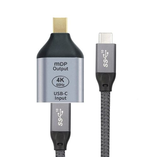 ¿Adaptateur USB-C vers Mini DisplayPort¿ ¿ 4K@60Hz + Charge 100W - Certifié H 10 [CAB4194146]
