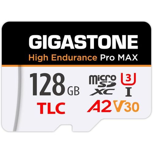 [Récupération De Données Gratuite De 5 Ans] Carte Micro Sd 128 Go, Haute Endurance Pro Séries, Vitesse Jusqu'À 160 Mo/S, Compatible Avec Rove Viofo Vantrue, Camera Embarquée