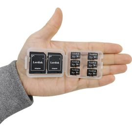 Lot De 6 Cartes Micro Sd 64Go U3 V30 A1 Classe 10 | Vidéo 4K Pour Drones, Dashcams Et Appareils Android | Étanchéité Ip65 (64Gox6)