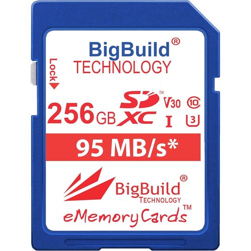 Ememorycards 256 Go Uhs-I U3 Sdxc 100 Mo/S Carte Mémoire Pour Cyber Shot Dsc Rx100 I, Rx100 Iv, Rx100 V, Rx100 Vi, Rx100 Vii Caméra