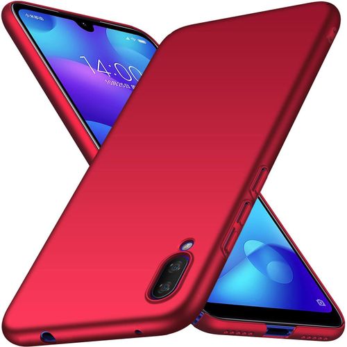Coque Huawei Y6 Pro 2019, Coques Slim Armor, Protection Des Bords Ultra Fines En Gel Pc Conception Durable, Pour Huawei Y6 Pro 2019 Série Slim Fit Rouge