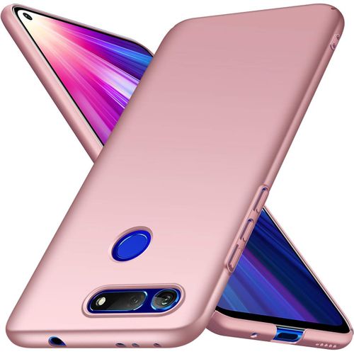 Coque Huawei Honor View 20, Étuis Slim Armor Cover, Protection Des Bords Ultra Fins En Gel Pc Conception Durable, Pour Huawei Honor View 20 Série Slim Fit Or Rose