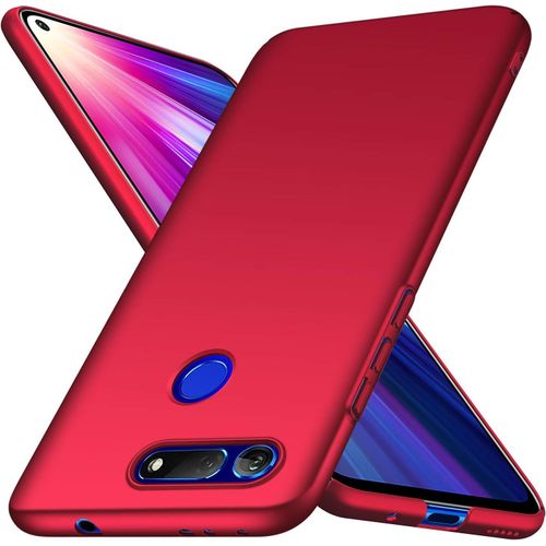 Coque Huawei Honor View 20, Étuis Slim Armor Cover, Protection Des Bords Ultra Fins En Gel Pc Conception Durable, Pour Huawei Honor View 20 Série Slim Fit Rouge