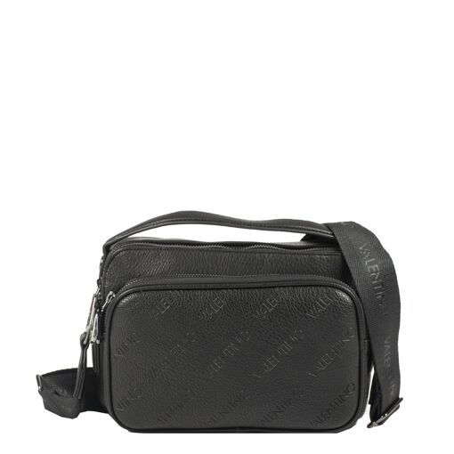 Sac Bandoulière VALENTINO Falak Re – Noir, Neuf Avec étiquettes, 100% Polyuréthane