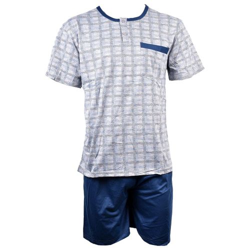 Pyjama Court Homme Eco Homewear 615 Gris