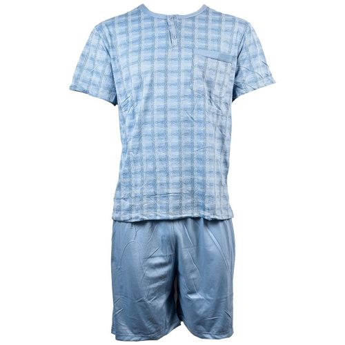 Pyjama Court Homme Eco Homewear 615 Bleu