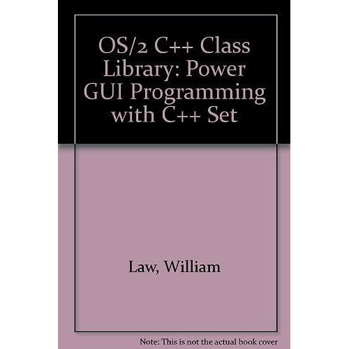 Os 2 V2 C + + Class Library: Power Gui Programing With C Set
