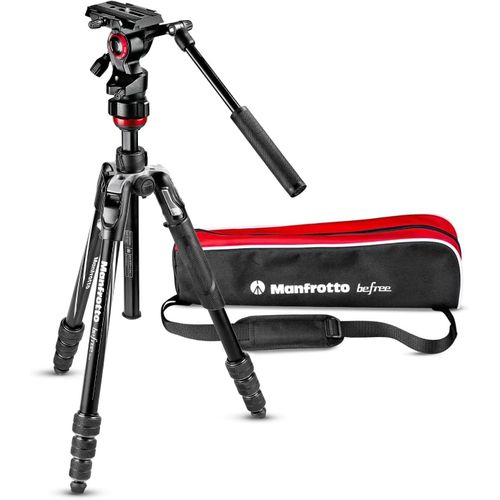 MONDODIGITALE-Befree Live Twist,Trépied De Voyage En Aluminium Avec Fermeture À Visser,Stabilisateur Pour Appareils Video,Compacts,Reflex Numérique,Hybride,Sans Miroir,Caméras Vidéo