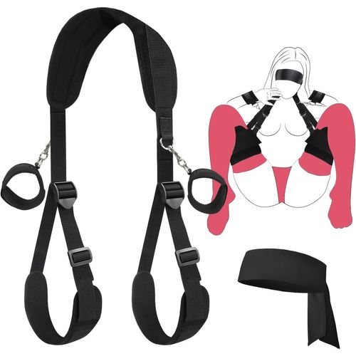Gouts Et Couleurssex Toy¿S Femme Bdsm Set - Sextoyse Couple & Homme Plaisir Avec Adulte Menottes, Bandeaux Pour Les Yeux, Boucles Réglables Pour Les Jambes, Sm Kits De Bondage Menotte Femme Sexy Érot
