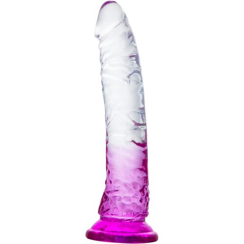 Gouts Et Couleurs21 Cm Gode Réaliste Sex Toy Avec Ventouse Forte Gode Anal Géant Hommes Femmes Réplique De Pénis En Silicone Plug Anal Pour Couples Jouets Sexuels Adultes (Transparent)