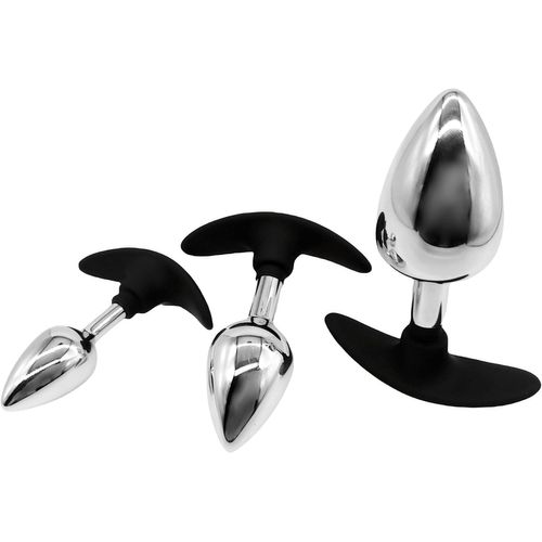 Gouts Et Couleurskit Plug Anale, Plugs Anals En Acier Inoxydable Masturbation Masseur Anal Dilatateur Stimulation Fétiche Sex Toys Pénis Butt Plug Pour Homme Femme Jouet Sexuel Pour Couple