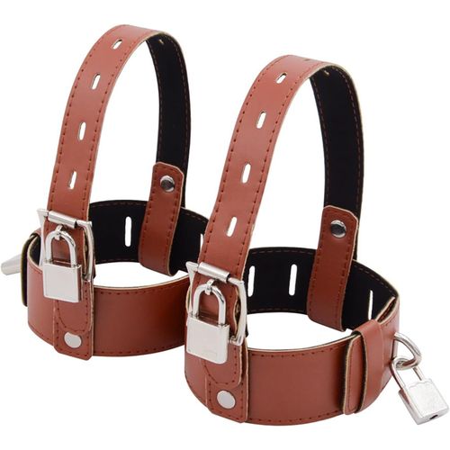 Gouts Et Couleursmenotte Femme Sexy Érotique De Cheville Avec Cadenas Cuir Attaches Réglables & Bondage 5 Couleurs Ensemble De Jouets Sexuels Pour Femmes Hommes Sangles Bdsm Sex Toy Pour Couples (Pur