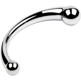 Gouts Et Couleurscrochet Anal En Acier Inoxydable, Plug Anal Incurvé Avec Deux Boules En Acier Inoxydable, Perles Anales Extenseur De Vagin Anal, Jouets Sexuels Convient Aux Hommes Et Aux Femmes (S,S