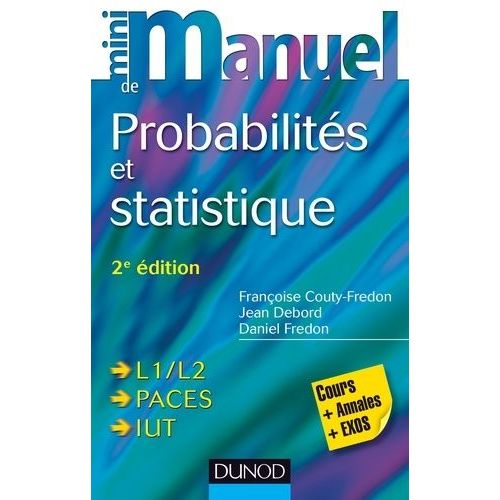 Mini Manuel De Probabilités Et Statistique - Cours +Qcm/Qroc