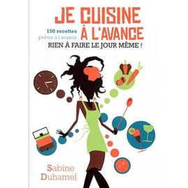 Je Cuisine À L'avance