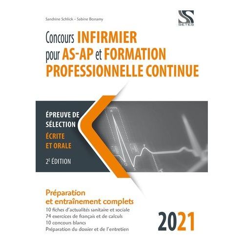 Concours Infirmier Pour As-Ap Et Formation Professionnelle Continue