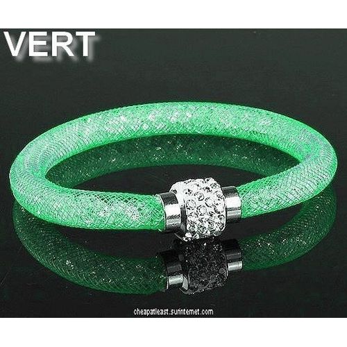 Bracelet Cristal Stardust Poussière D'Étoile - Style Swarovski - Fermoir Strass