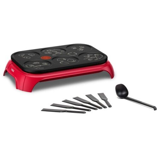 Tefal Crep'Party PY55C5F0 - Crêpière - 1 kWatt - rouge