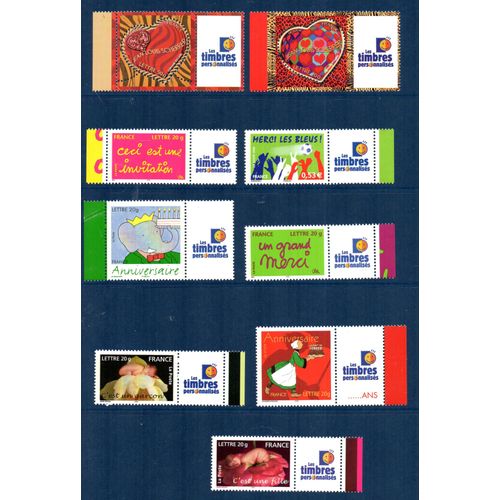 Lot De Timbres Avec Logo Timbres Personnalisés