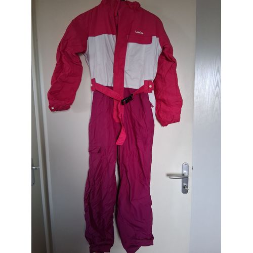 Combinaison De Ski &#34rose Et Violet &#34t- 12 Ans Fille