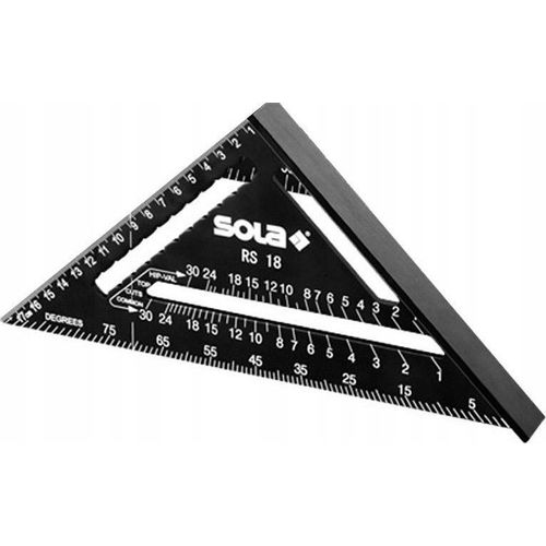 Angle de chevron RS 18 pied L.185mm 0degré-90degré Alu.SOLA