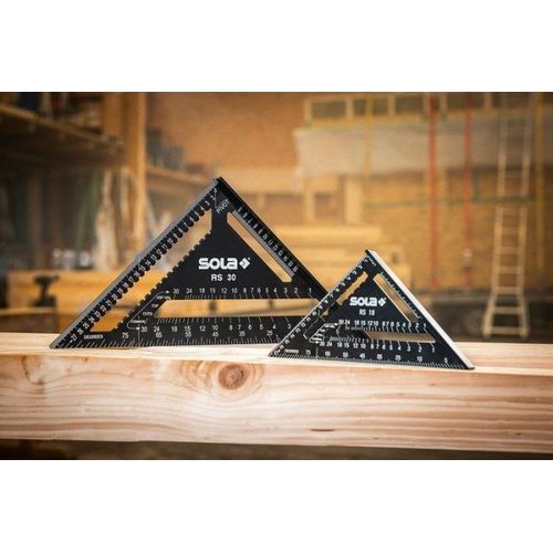 Angle de chevron RS 30 pied L.305mm 0degré-90degré Alu.SOLA
