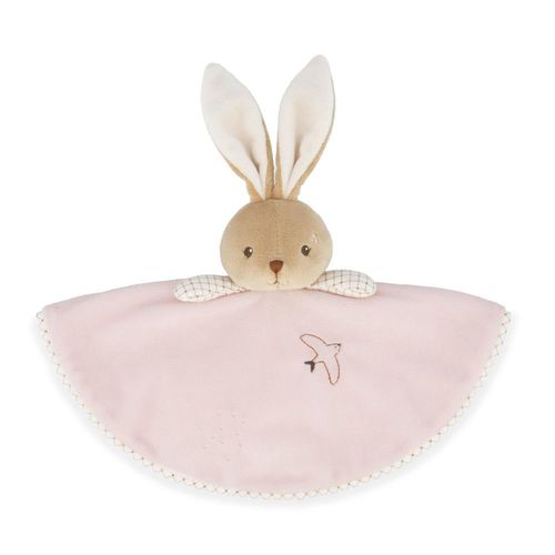 Doudou Rond Lapin Rose - Kaloo