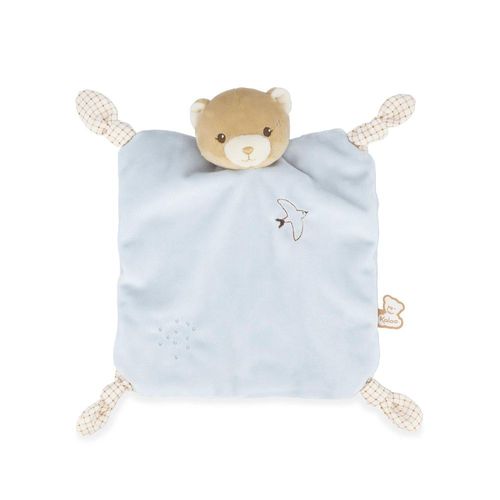 Doudou Plat Ours Bleu 24 Cm - Kaloo