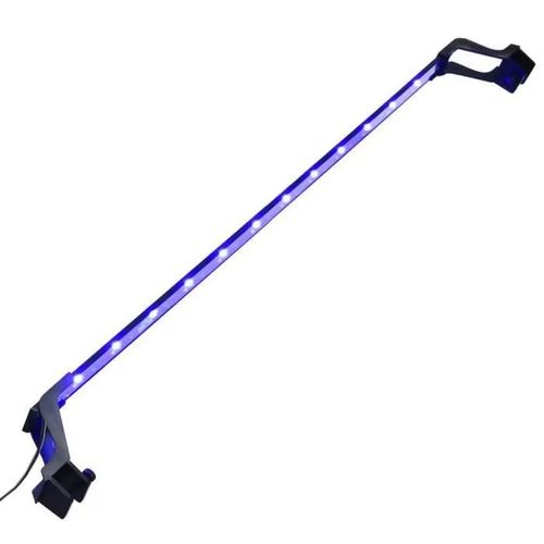 Vidaxl Lampe À Led D'aquarium Avec Pinces 90-105 Cm Bleu Et Blanc