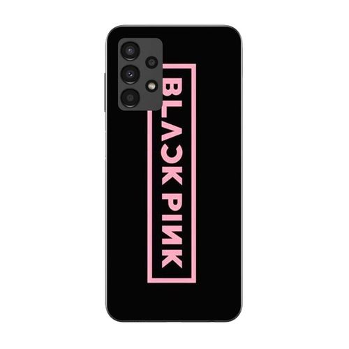 Coque Pour Samsung Galaxy A13 4g Blackpink Vip Tickets Blackpink Logo Front Noir