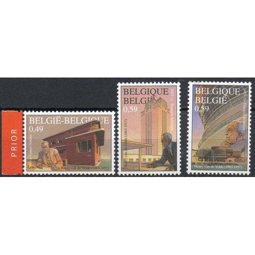 Belgique Timbres Henry Van De Velde 2003